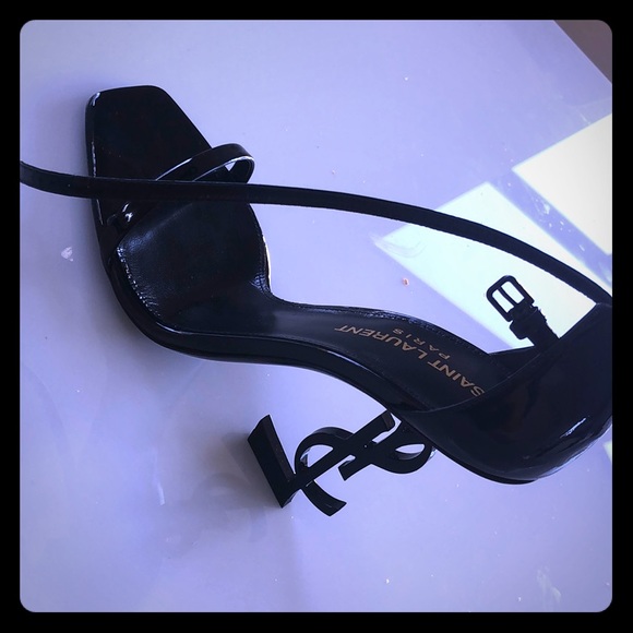 Ysl heels black brand new never worn